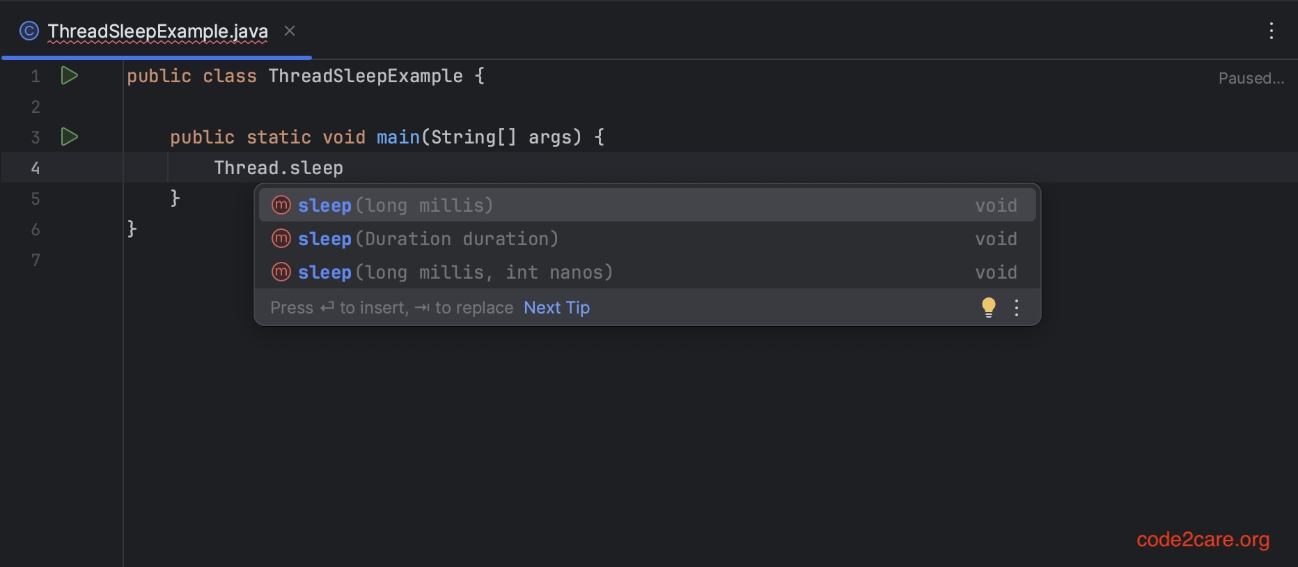 Java Thread.sleep() Method Deep Dive with Examples